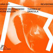 Concert poster in orange and white colours