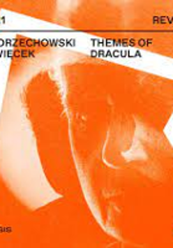 Concert poster in orange and white colours