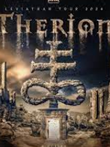 Cncert poster: the name of the band and sculpture made of stone.