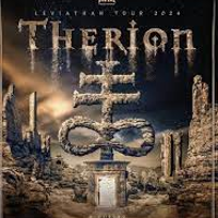 Cncert poster: the name of the band and sculpture made of stone.