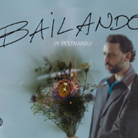 Photo of the performer and the title of the concert.