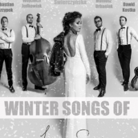 Black and white photo of the performers.