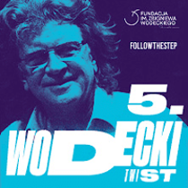 Concert poster with photo of Zbigniew Wodecki