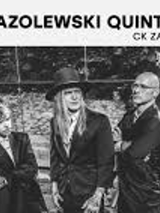 Black and white photo of Wojtek Mazolewski Quintet.