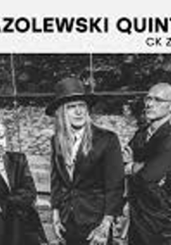 Black and white photo of Wojtek Mazolewski Quintet.