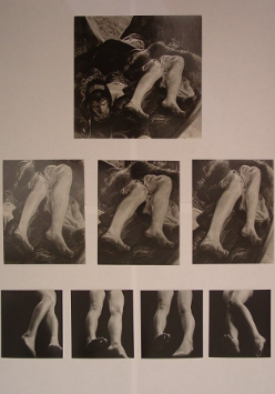 Graphics promoting the exhibition
