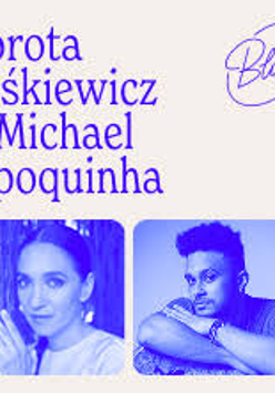 Graphics promoting the concert