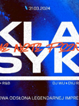 Event poster - title and information about the event on blue background.