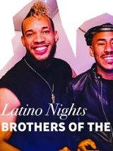 Photo of two smiling men - Brothers of the Weekend band.