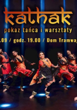Event poster with photo of dancers and information about the show.