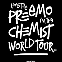 Graphics promoting the concert