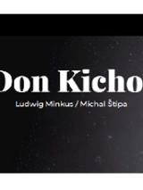 Event poster - performance title on a black background.