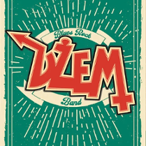 Graphics promoting the concert