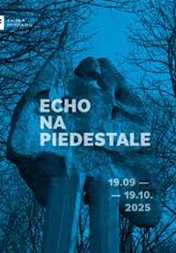 Graphics promoting the exhibition