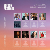 Festival poster with small photos of the performers and information about the event.