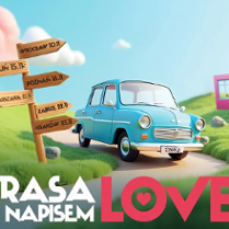 Graphics promoting the concert