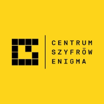 Black and yellow logo of Enigma Cipher Centre.