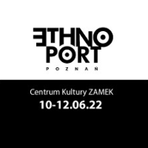 Black and white festival poster