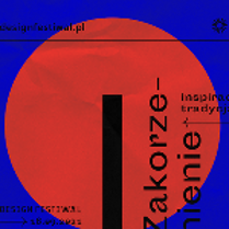 Red circle with black captions on a violet background