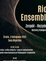 Event poster - information about the concert