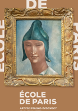 Exhibition poster: one of the exhibition works and information about the event.