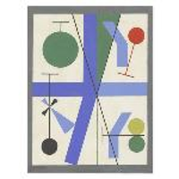 poster of the exhibition "Breaking into a new dimension. The Artist Sophie Taeuber-Arp"