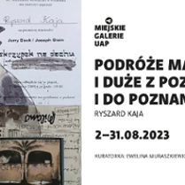 Exhibition poster with information about the event.