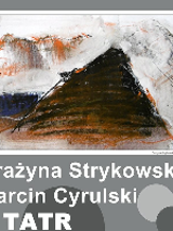 Exhibition poster - one of the exhibition works and information about the event