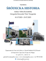 Exhibition poster with information about the event.