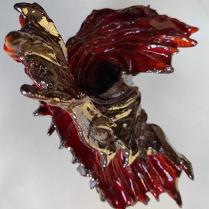 One of the exhibition works.