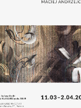 Exhibition poster: one of the exhibition works and information about the event.