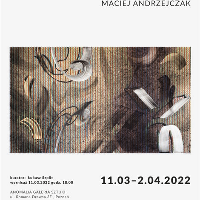 Exhibition poster: one of the exhibition works and information about the event.