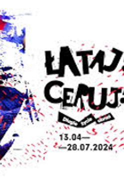 Poster: the title and information about the exhibition