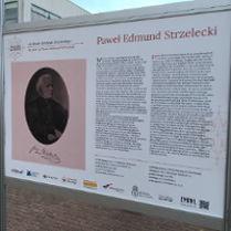 One of the boards presented at the exhibition.