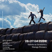 Event poster: one of the exhibition photos and information about the exhibition.