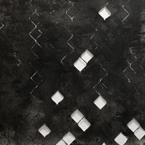 One of the exhibition works