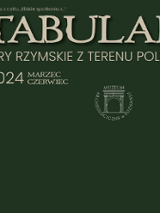 Exhibition poster - information about the event on dark green background.