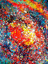 One of the exhibition works.