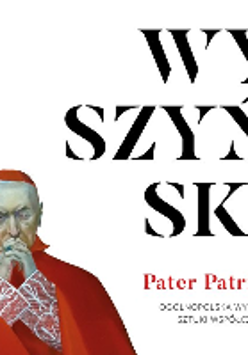 Exhibition poster - information about the exhibition and photo of Cardinal Wyszyński