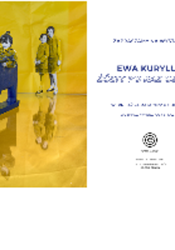 Exhibition poster: one of the exhibition works and information about the event