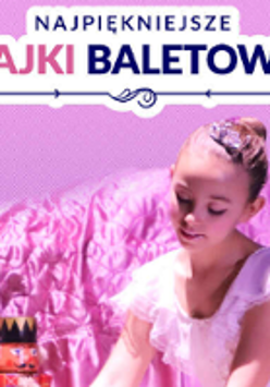 Photo of a girl and a the Nutcracker doll. In the top of a poster - the title of the performance.
