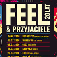 Graphics promoting the concert