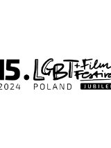 Black text on white backgrounf - the name of the festival.