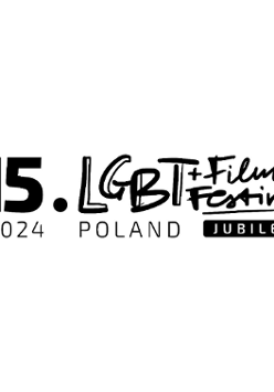 Black text on white backgrounf - the name of the festival.