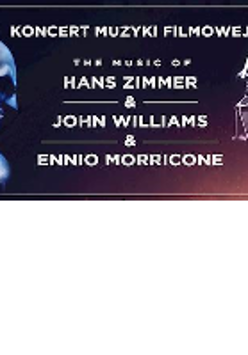 Concert poster - photo of Bat Man and Darth Vader and the title of the concert in the middle.