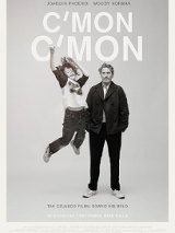 The black and white poster depicts a middle-aged man standing with his hands in his pants pockets and a teenage boy who was captured in the air after jumping.