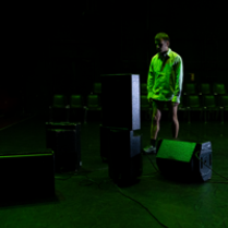 Photography promoting the performance