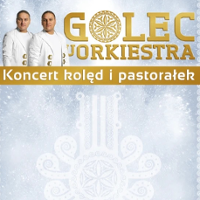 Graphics promoting the concert