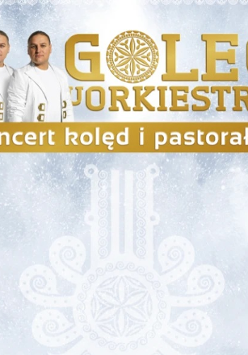 Graphics promoting the concert