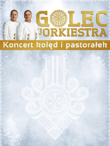 Graphics promoting the concert